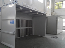 上海良时设计制造制冷设备环保喷漆房及干燥固化箱