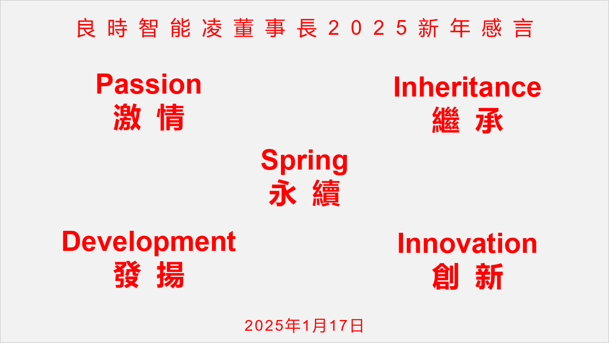 良时凌总2025蛇年新年感言