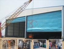 山东某造船厂一喷一涂船舶分段涂装房工程制造安装已完工 