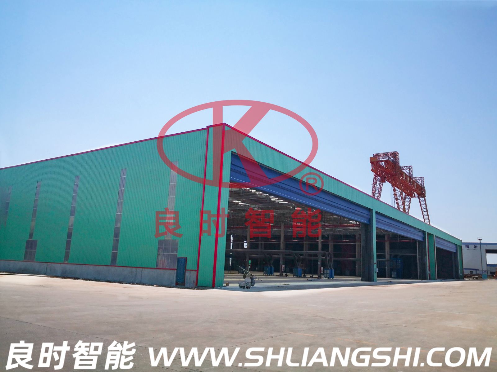 喷砂房/喷粉房/喷漆房/喷砂涂装房—桥梁钢结构 / 重工装备涂装房系统
