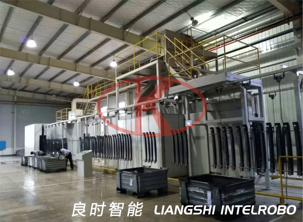 汽车及其部件抛丸喷油生产线/抛丸喷漆烘干生产线—良时涂装系统设备生产线