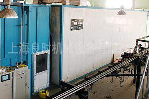 我司设计制造的大型喷涂生产线已投入生产